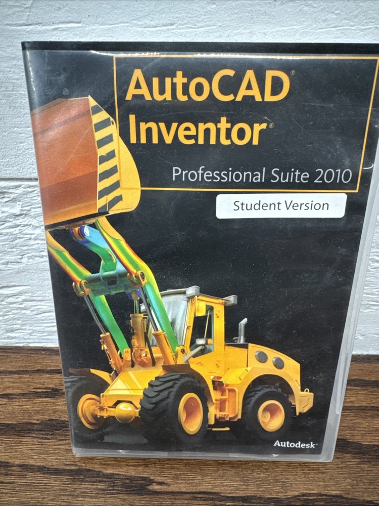 Autodesk AutoCAD Inventor Professional Suite 2010 Student Version G2U