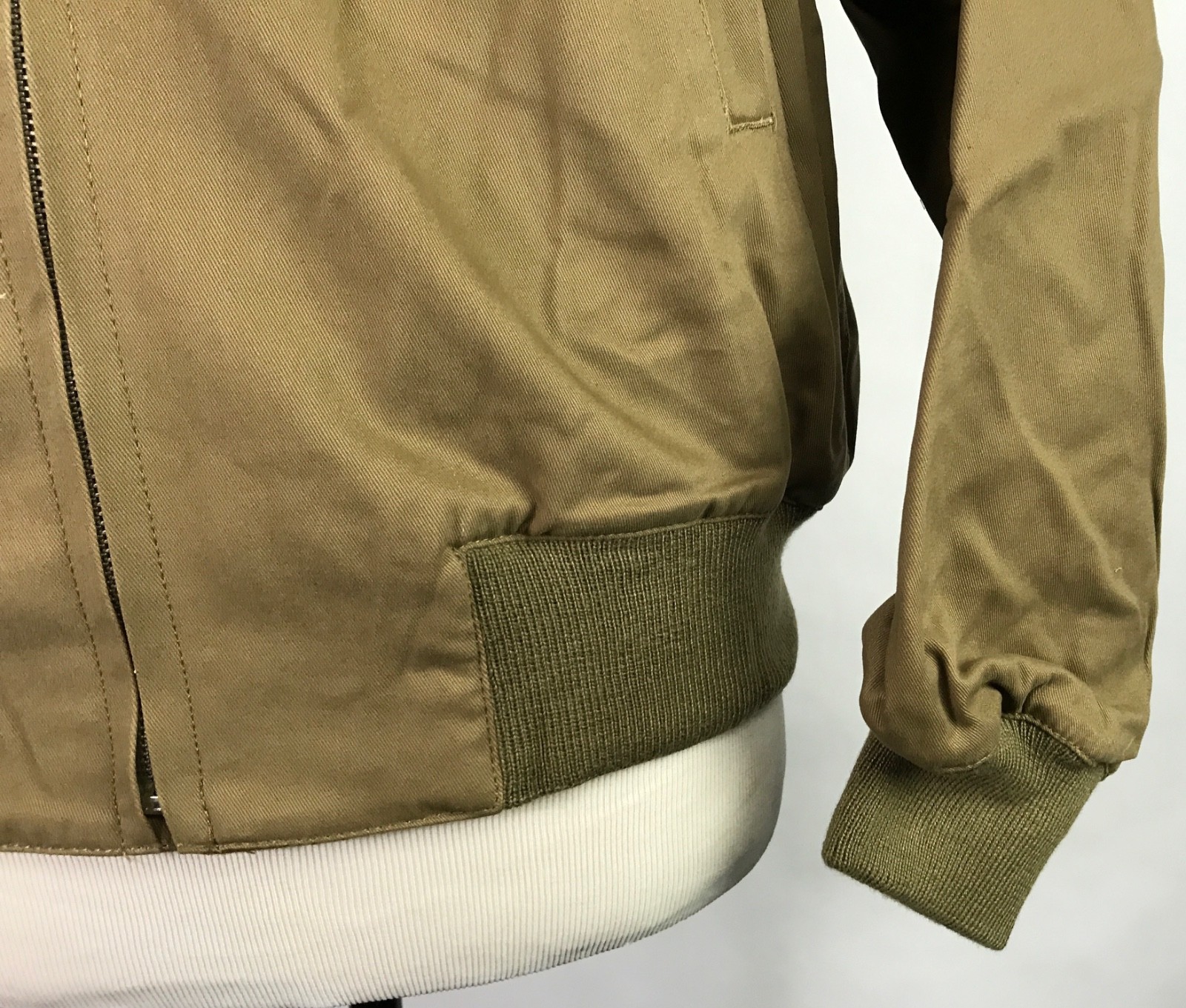 WWII US ARMY INFANTRY AIRBORNE TANKER 2ND PATTERN TANKER JACKET-MEDIUM/LARGE