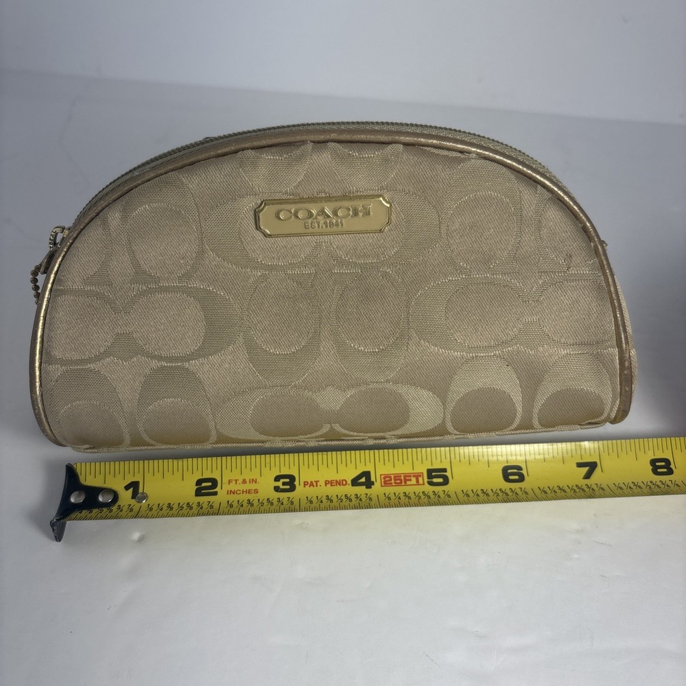 Limited Edition Coach Cosmetic Dome Bag