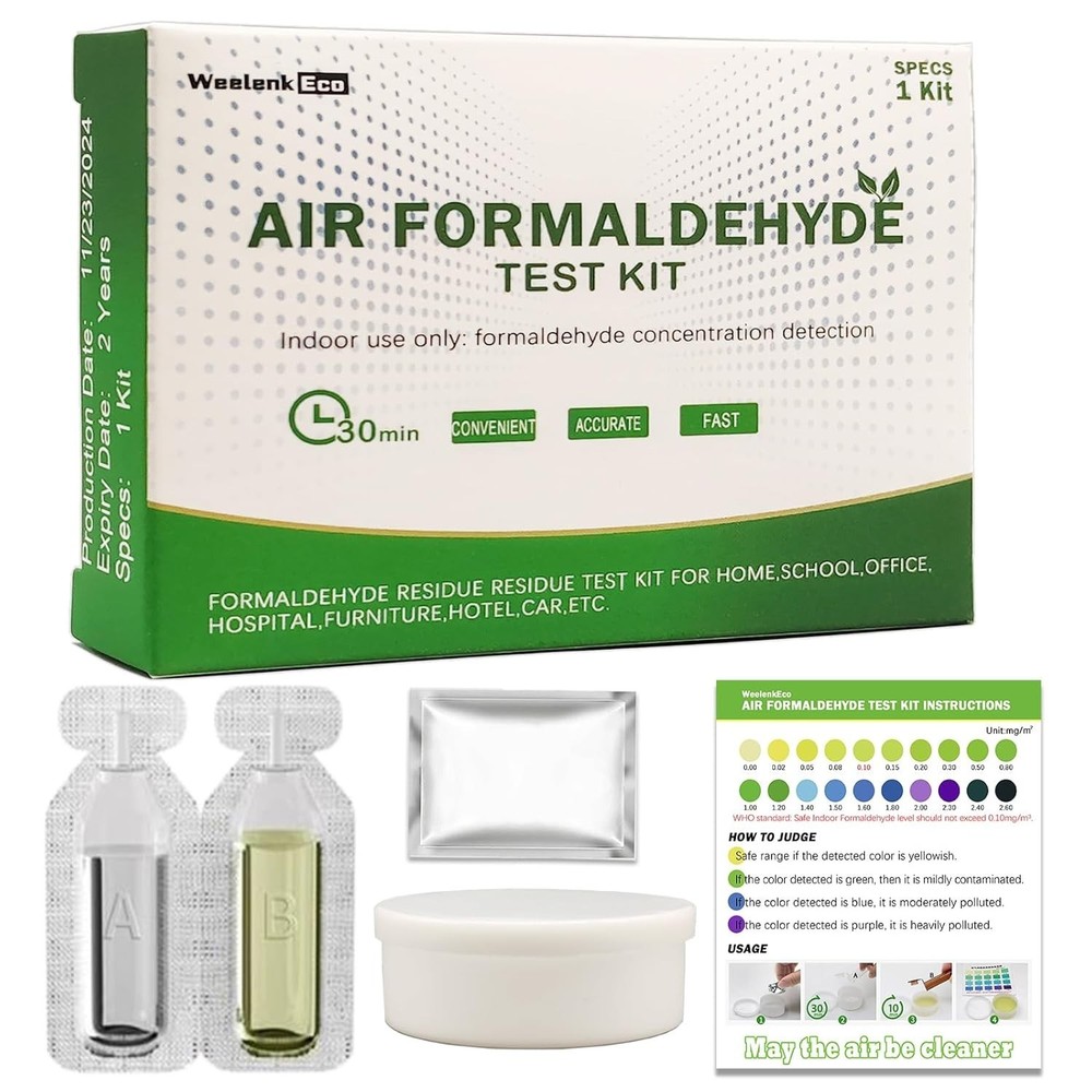 Instant Formaldehyde Air Kit — Rapid, Accurate Indoor Detection
