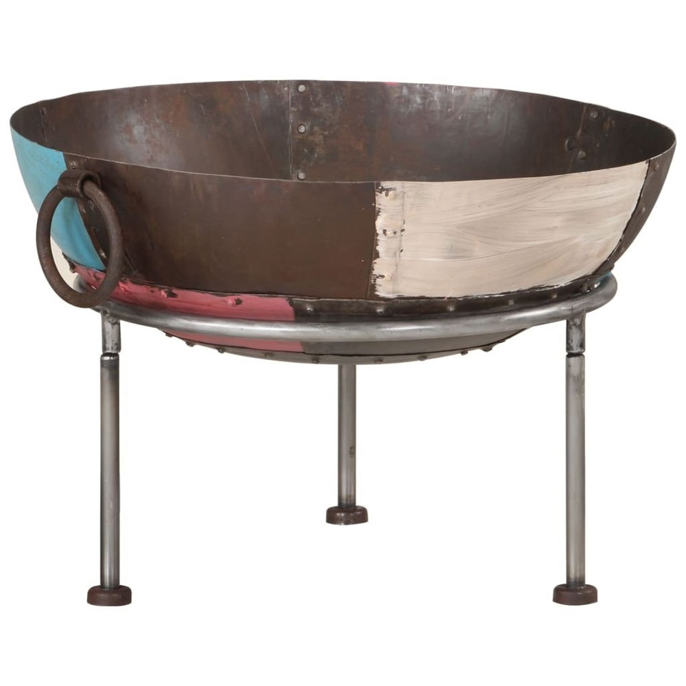 Fire Pit 21.7"x21.7"x15" Iron