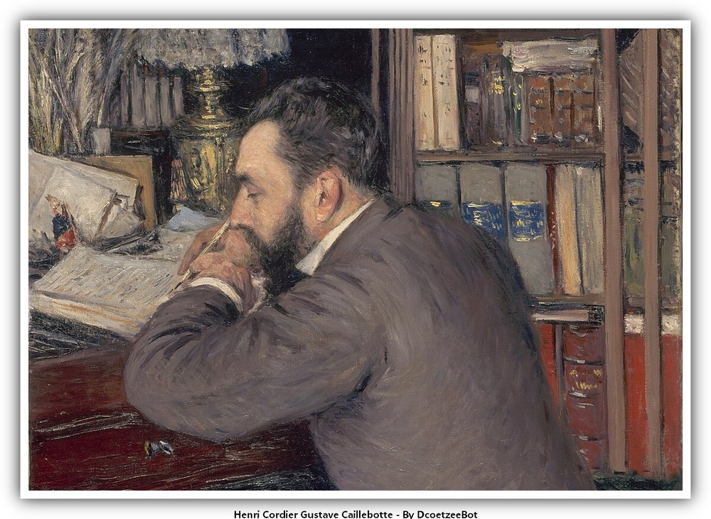 Henri Cordier Gustave Caillebotte