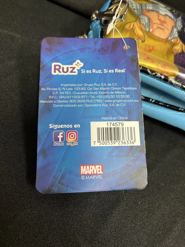 Marvel Avengers Pencil Case 2 Compartments