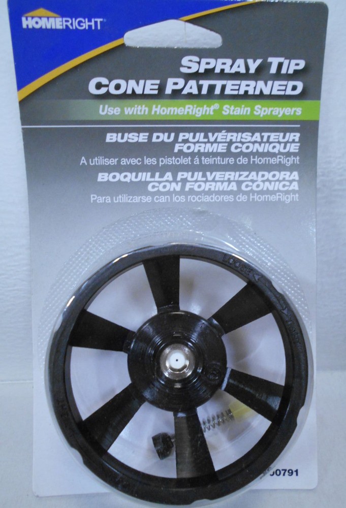 Homeright Cone Patterned Spray Tip fits Project & Pro Series Stain Sprayers
