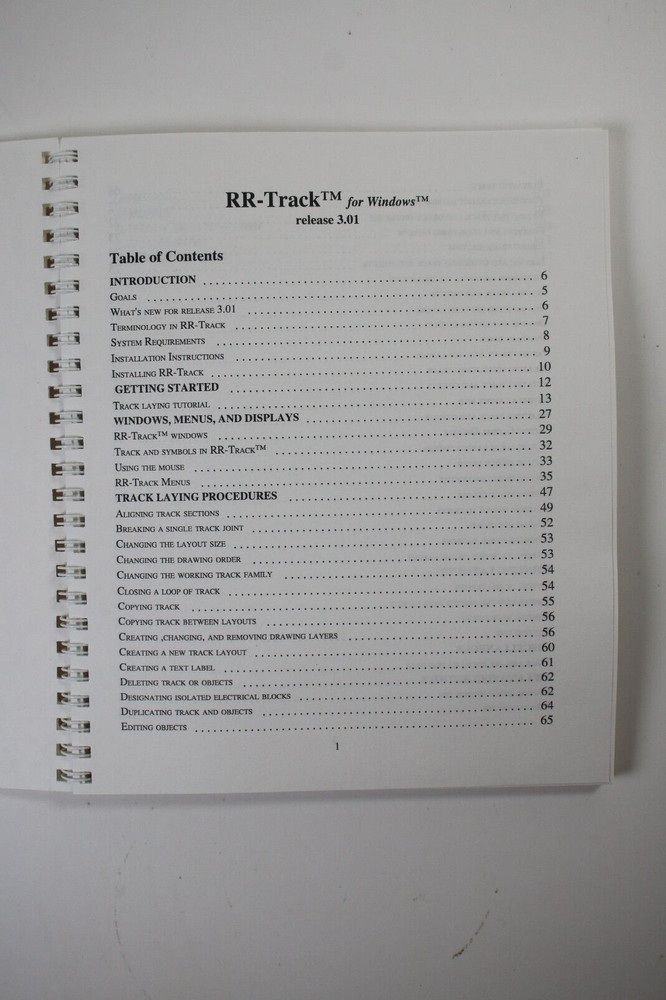 RR-Track for Windows release 3.0 track layout software