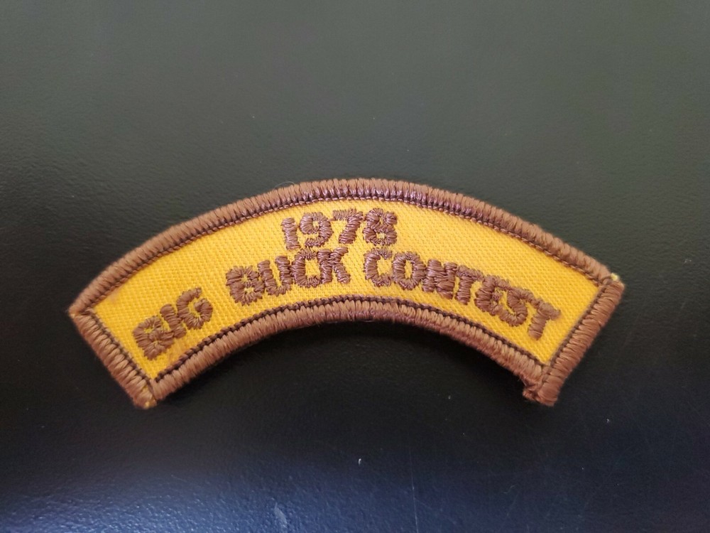 Big Buck Contest Patch - 1978