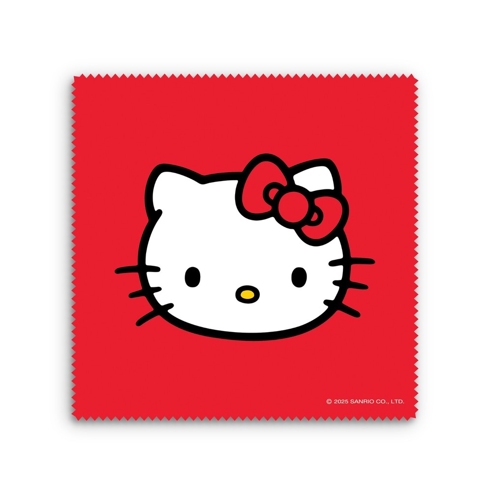 Hello Kitty Eyeglass Case - Red