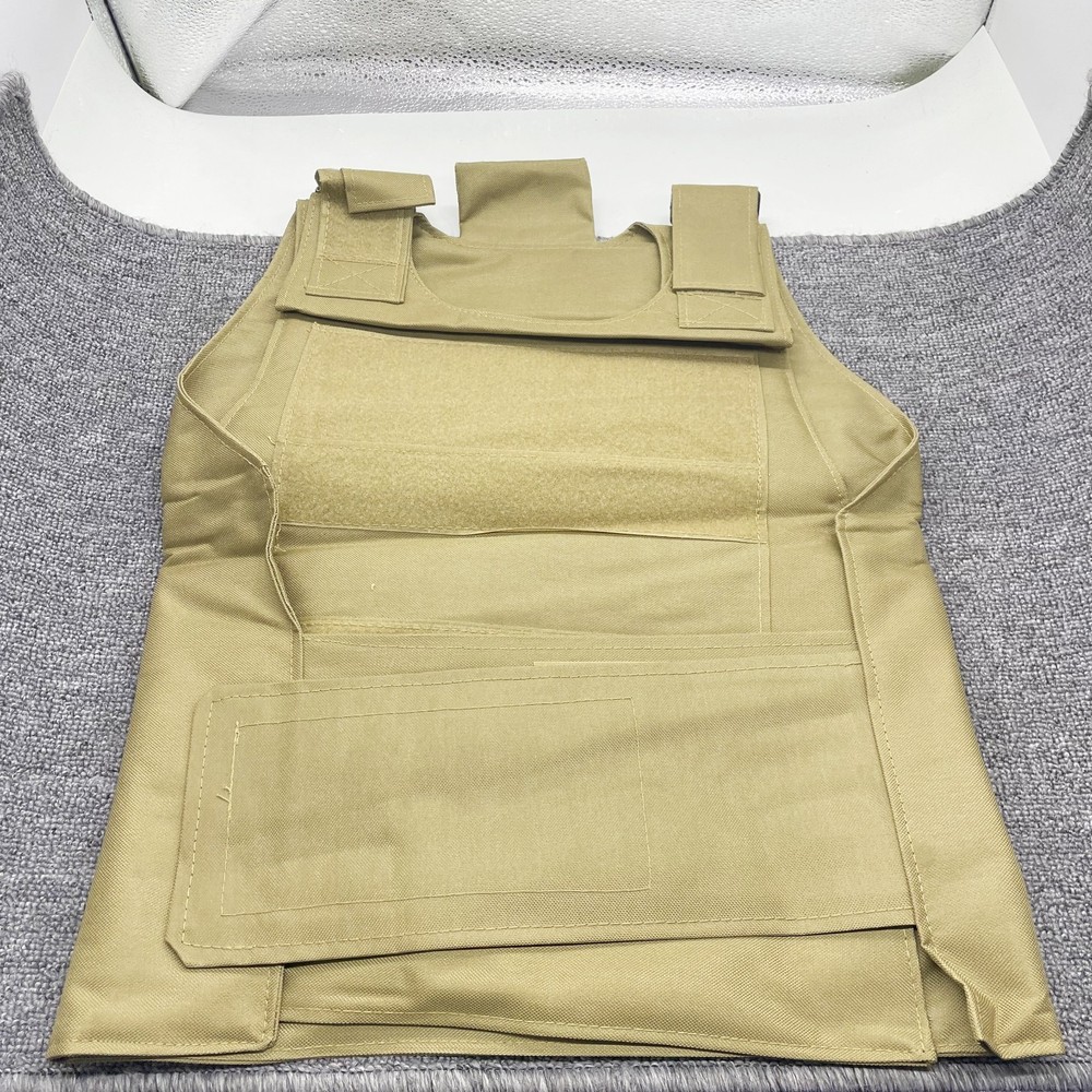 Armor Tactical Jacket Body Bulletproof Vest Front Back Plates Guard Security Kit