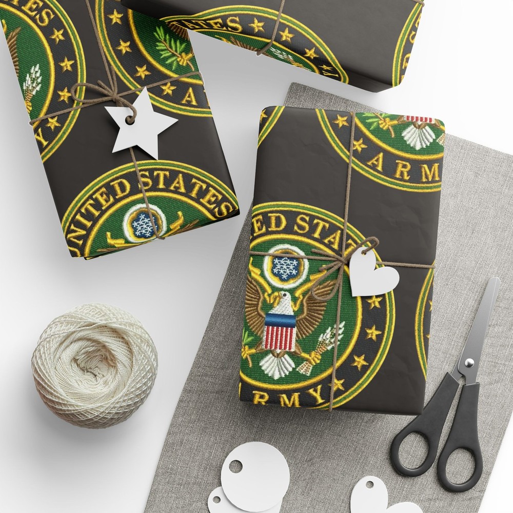 U.S. Army Emblem Wrapping Paper