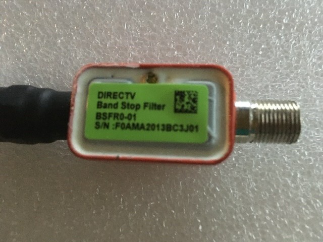 DIRECTV Band Stop Filter BSFR0-01