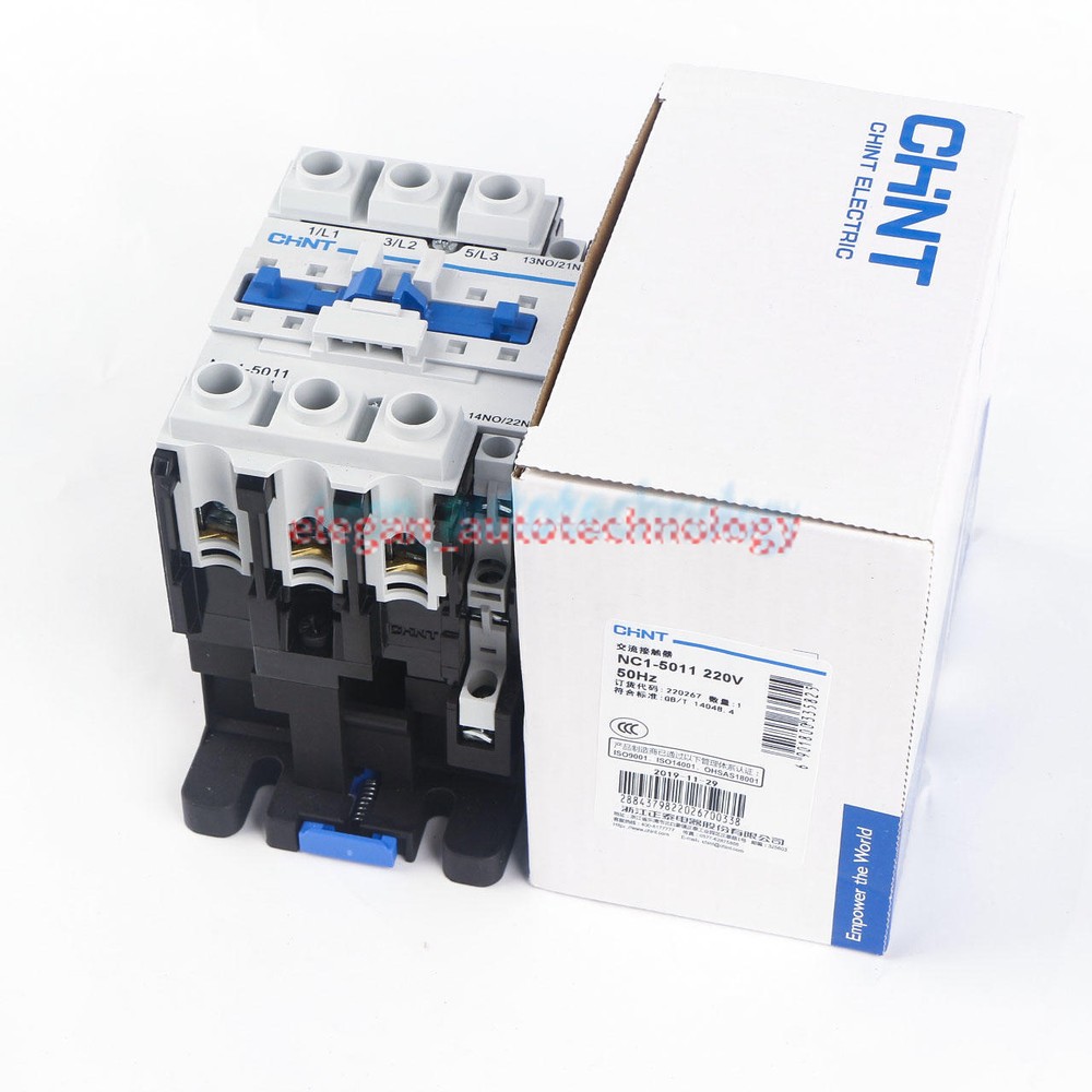 1PC CHNT NC1-5011 220V AC Contactor