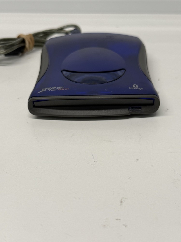 Iomega Zip 250 MB USB External Disk Drive - USB Cable included