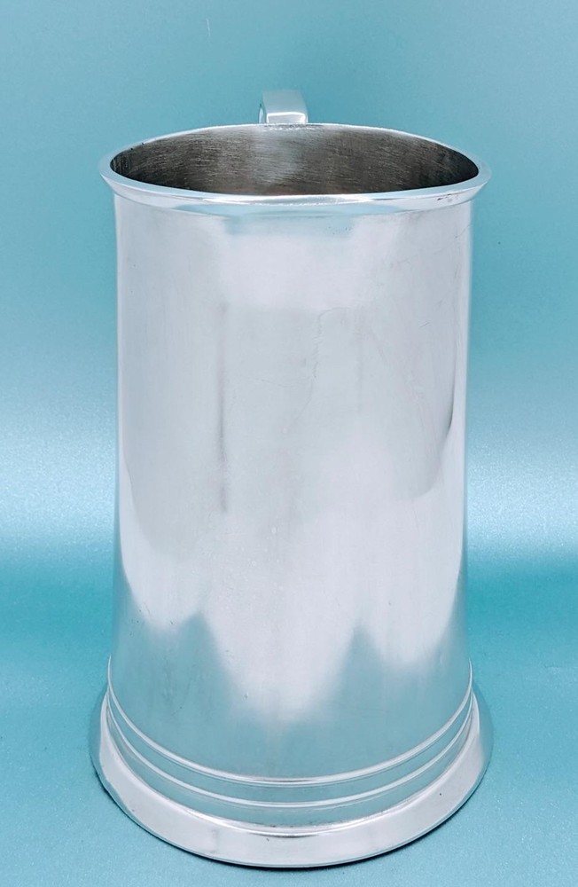 80 Ounce Antique Silver Plate Sangria Ice Tea Water Pitcher Decanter Lemonaid