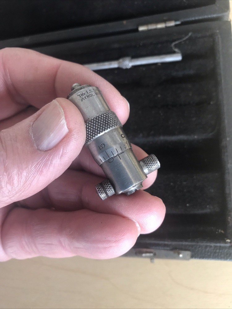 Starrett Inside Micrometer Incomplete Missing Parts