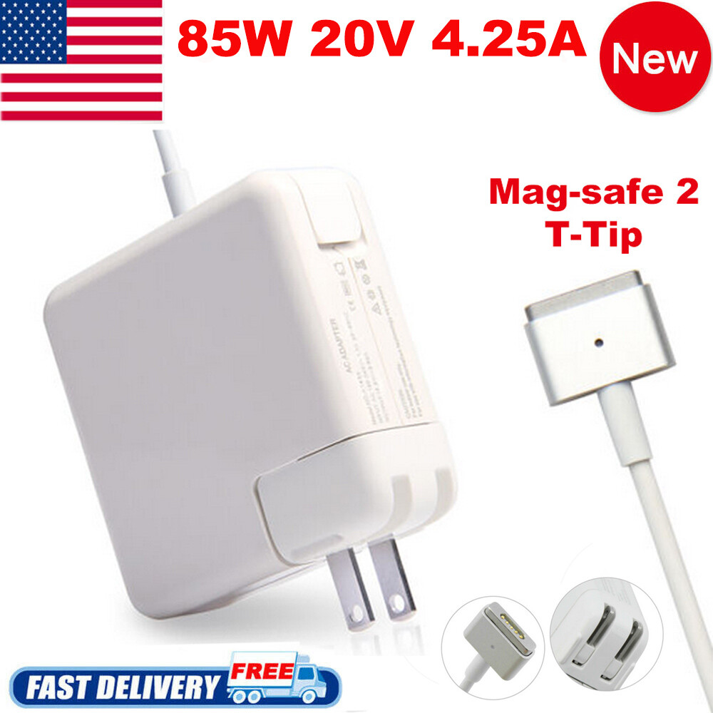 85W Power Adapter Charger For Macbook Pro 15 inch Mid 2012 2013 2014 2015 T-tip