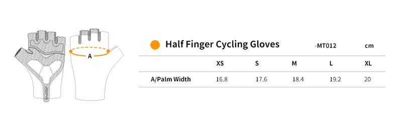 PRO HALF FINGER CYCLING GLOVES
