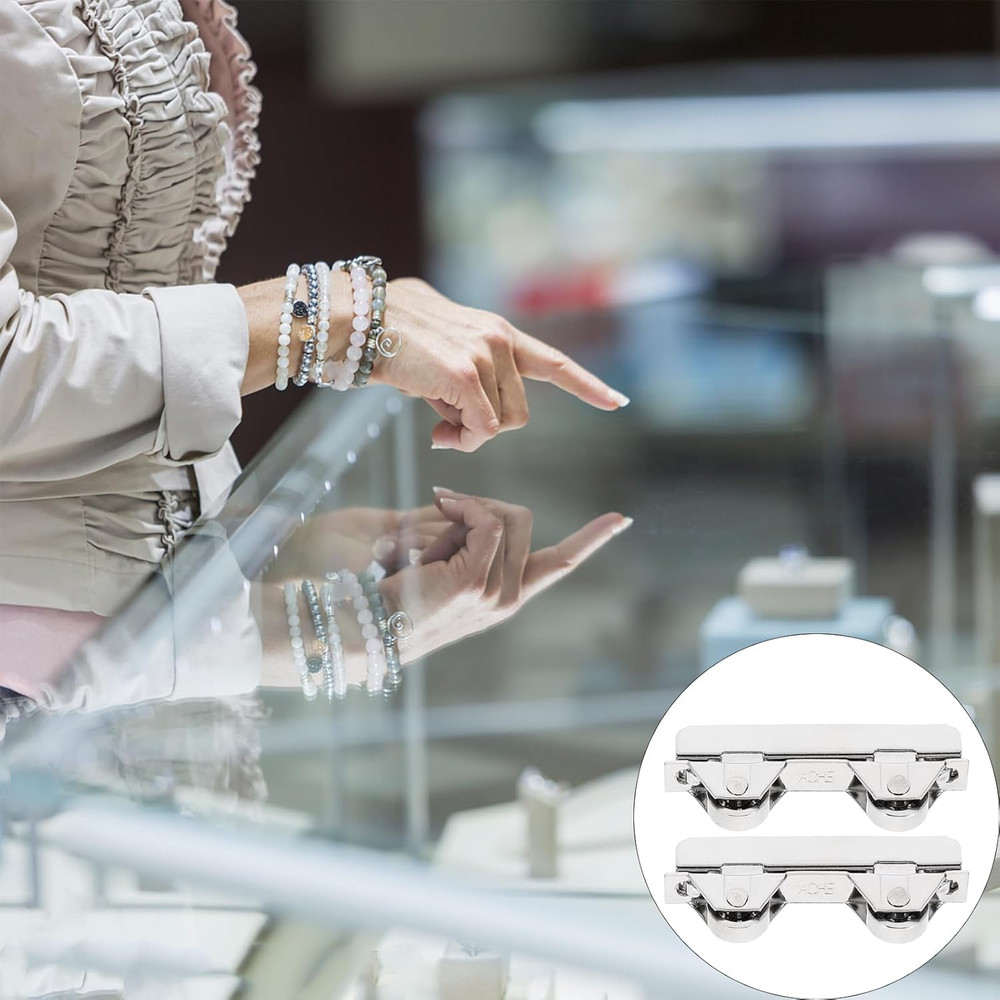 10PCS Showcase Window Roller Mini Sliding Door Rollers Replacement Sliding Door