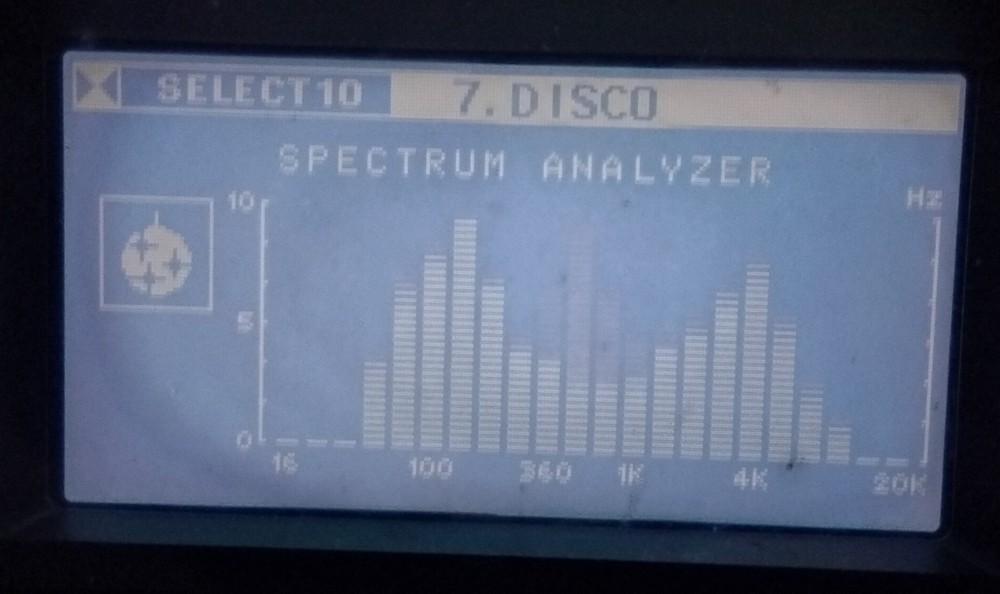 Vintage Sony Liberty SDP-V810 Digital Sound Processor Graphic Equalizer Analyzer