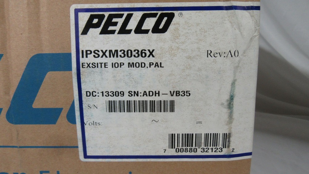 PELCO IPSXM3036X ExSite IOP MODULE NTSC PAL
