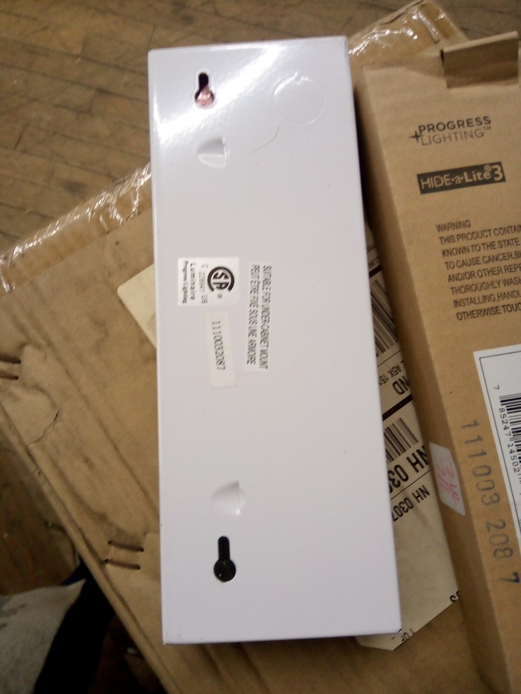 Progress P7032-30WB Hide-a-Lite 3 - Three Light Under-cabinet WHITE