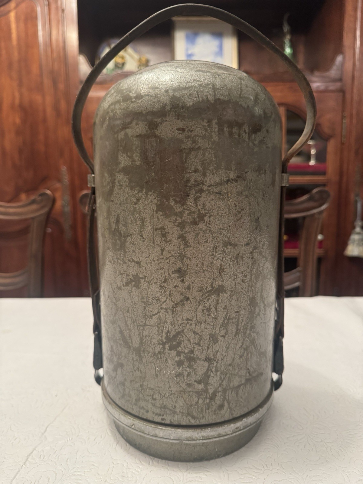 Vintage Heerbrugg WILD T1A Theodolite Survey Level Transit Tool Case & Oak Stand