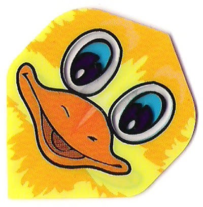 Heavy Duty Comic Duck Standard Dart Flights