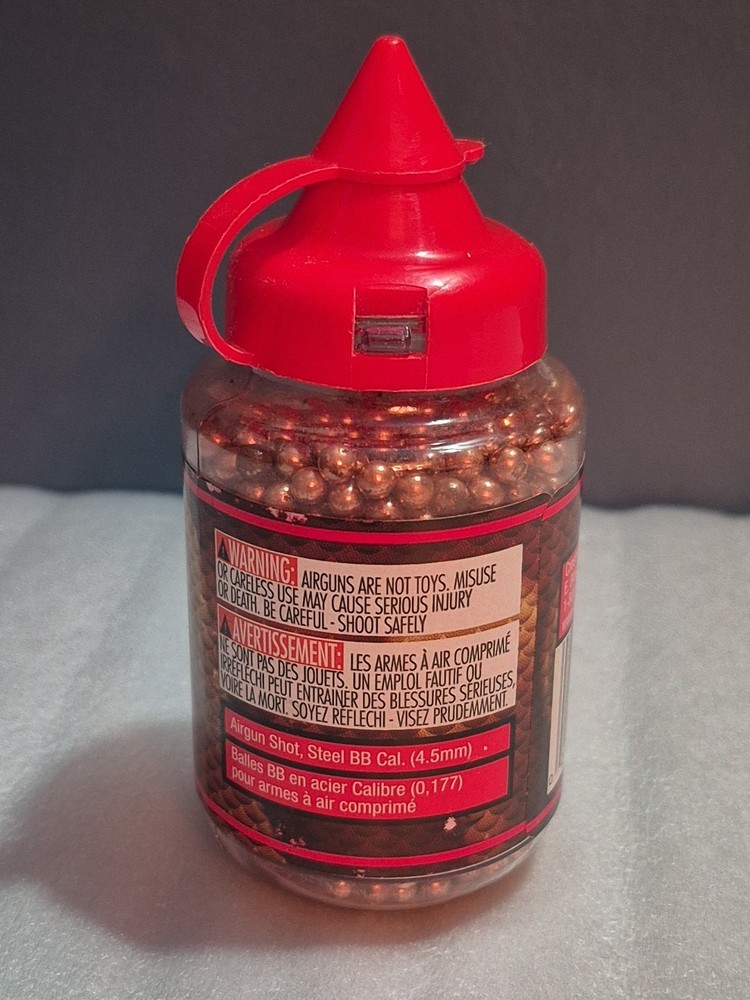 Crosman Copperhead 4.5mm Copper-coated Bbs (1500-count)