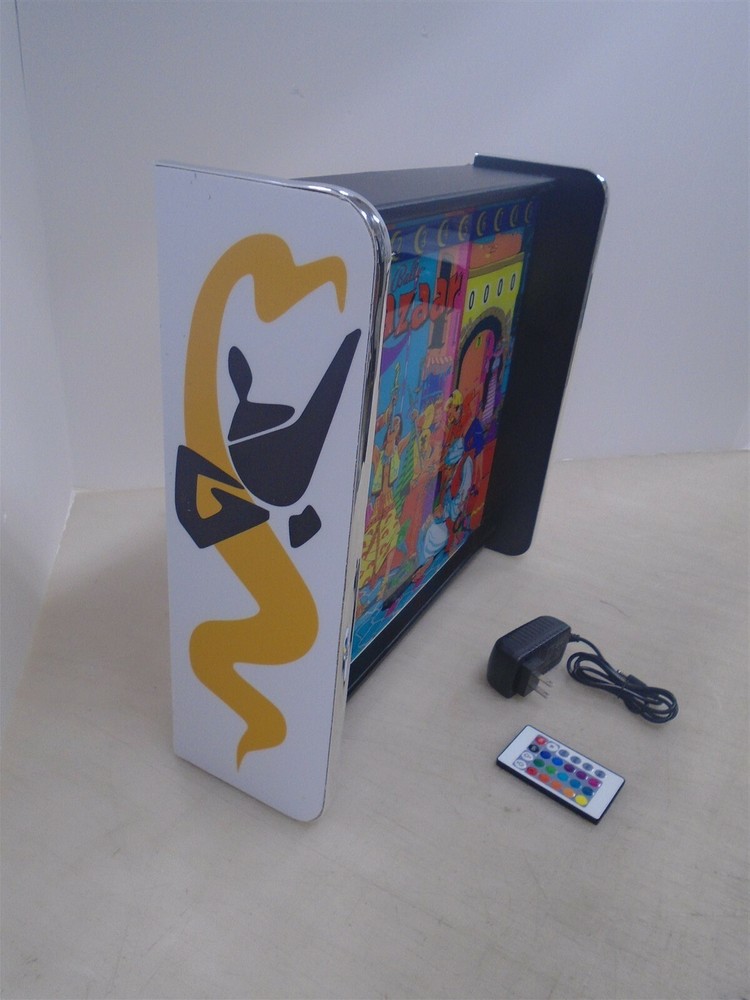 Bally Bazaar Pinball Head LED Display light box