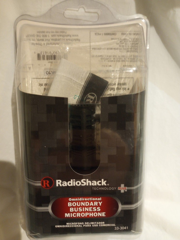 Radio Shack microphone