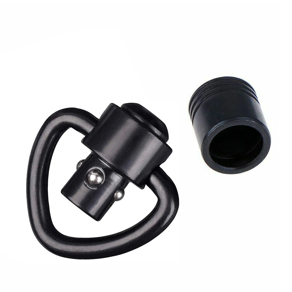 Tactical Push Button Sling Swivel Mount QD Loop Sling Adapter For Rifle Shotgun