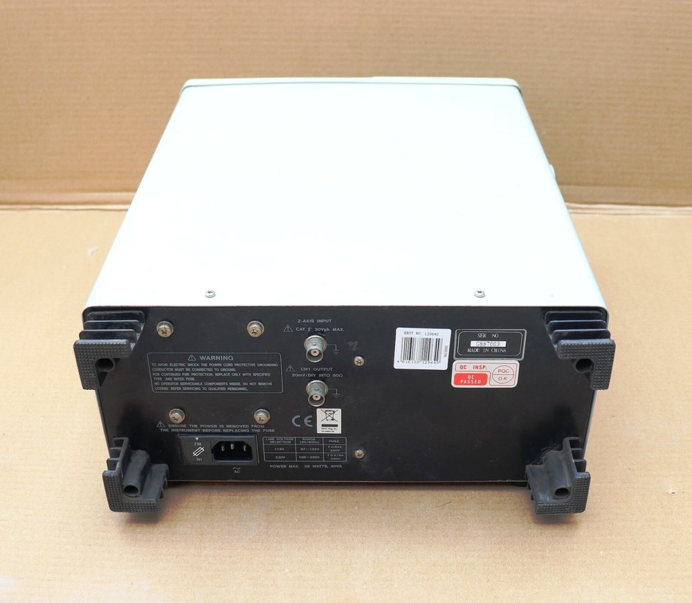 VOLTCRAFT ANALOG OSCILLOSCOPE 630-2