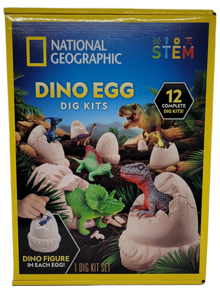 National Geographic Dino Egg Dig Kits