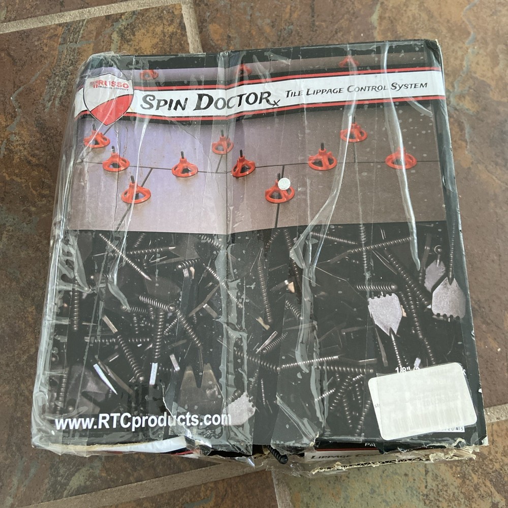 Spin Doctor Tile Lippage Control System
