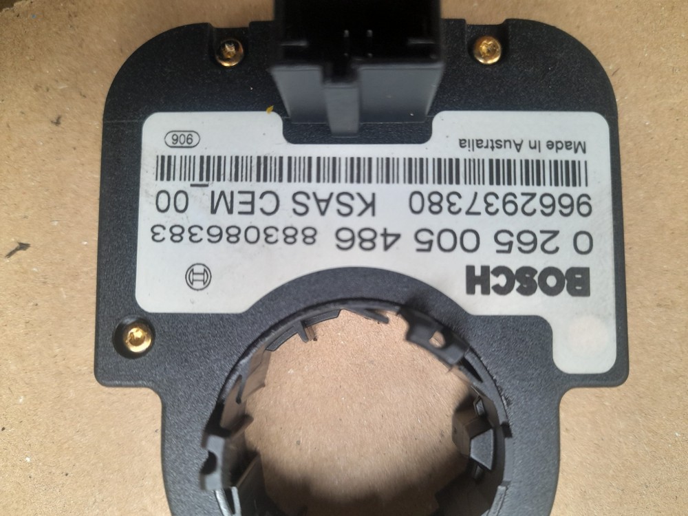 2008 CITROEN C4 STEERING ANGLE SENSOR 9662937380