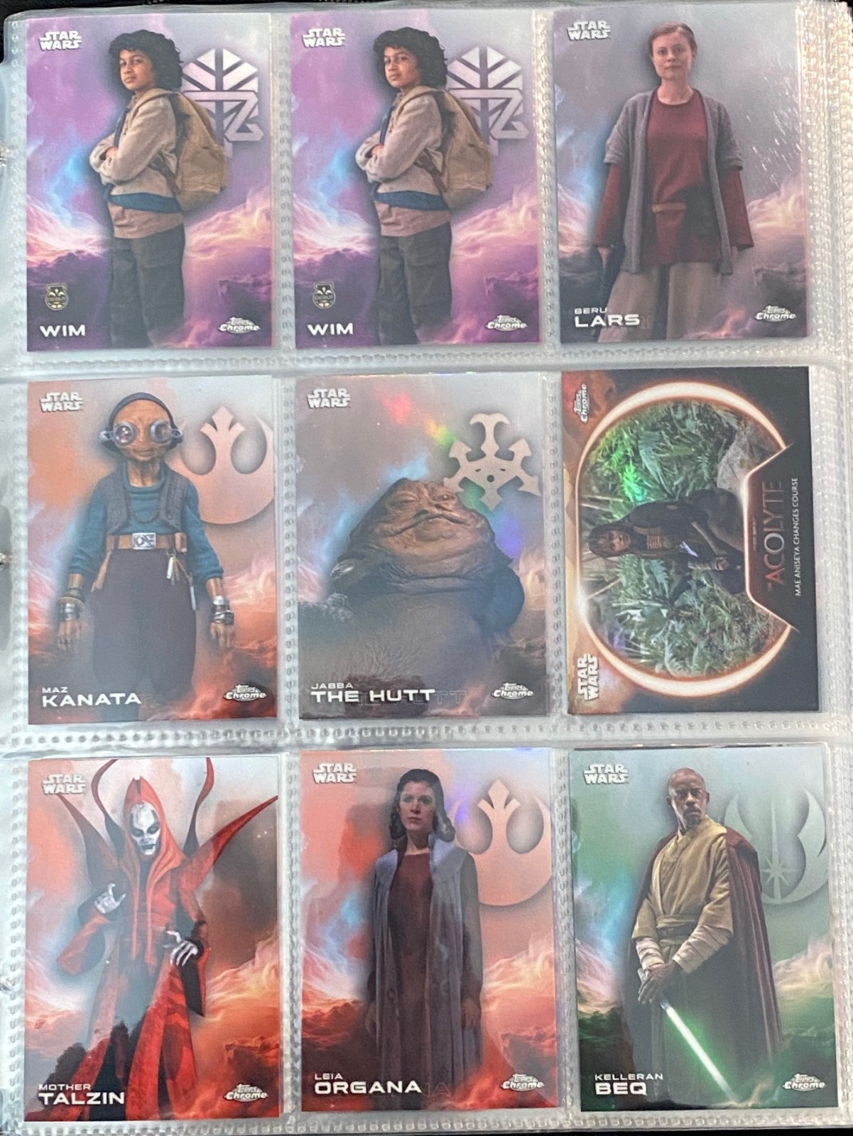 Topps Star Wars 10 Card Mystery Pack - Autos, #'d, Holos, Patch, Slab Chase!
