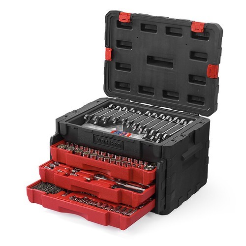 450-Piece Mechanics Tool Tool Set 1/2" 1/4" 3/8" Metric Imperial Socket Wrenches