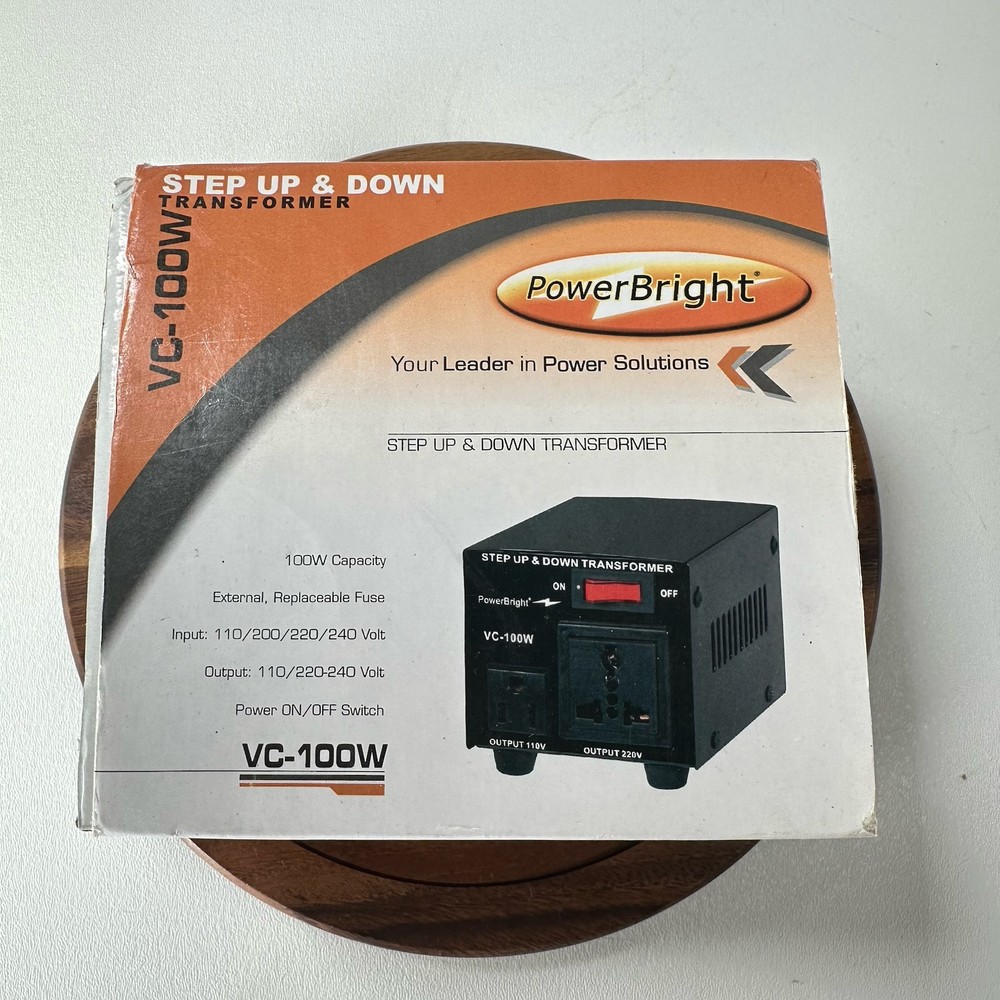 100W Step Up & Down Transformer / Converter VC100W
