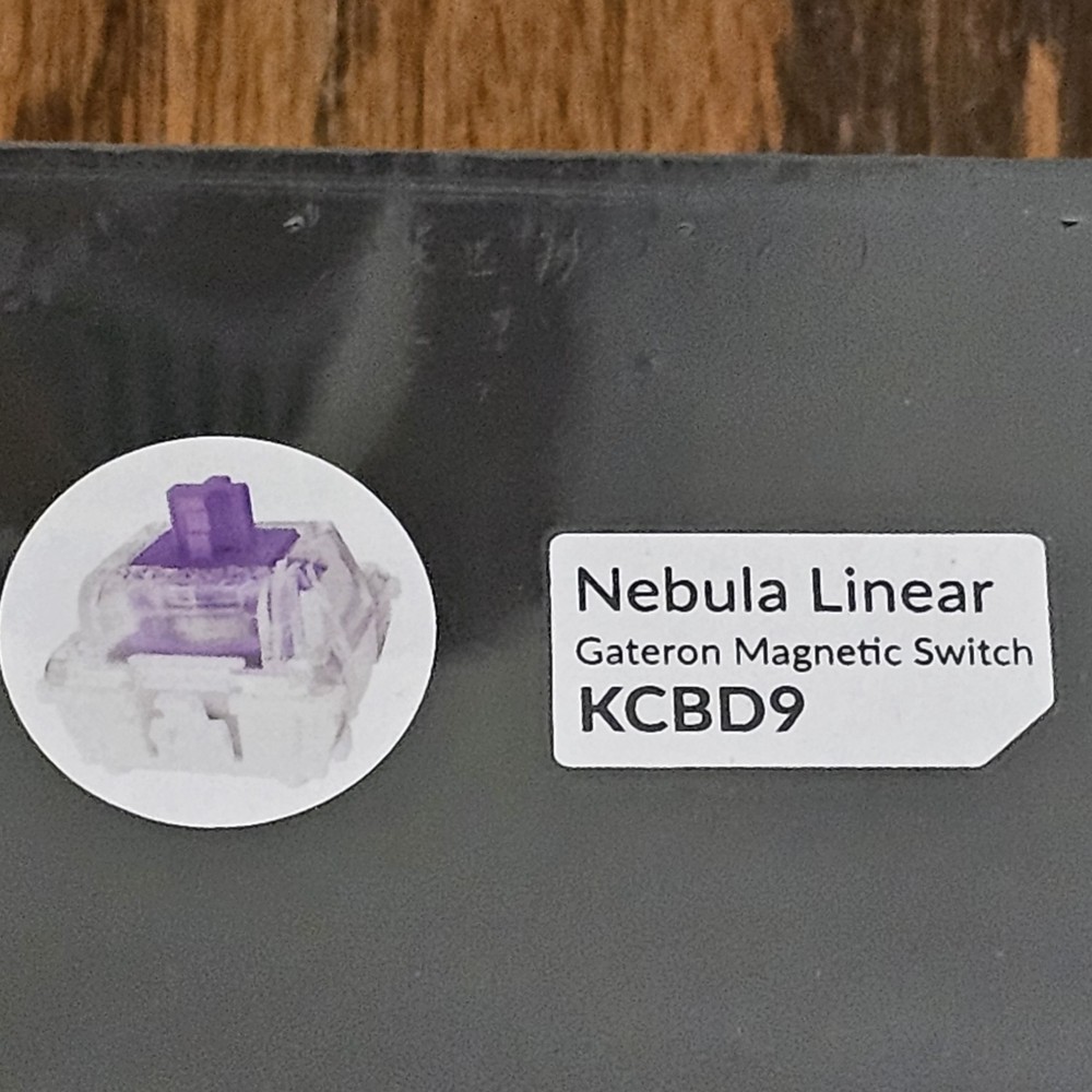 Keychron K2HE Wireless Magnetic Switch Keyboard Elite Bundle Wood Frame, M3Mouse