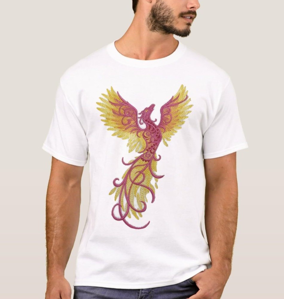 Phoenix Ascends Embroidered Patch