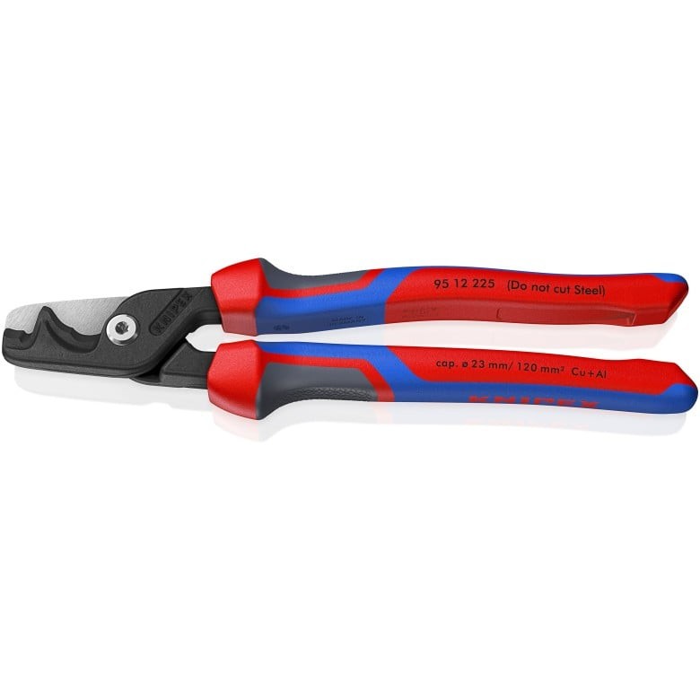 Knipex 9512225SBA Stepcut Xl Cable Shears [9"]