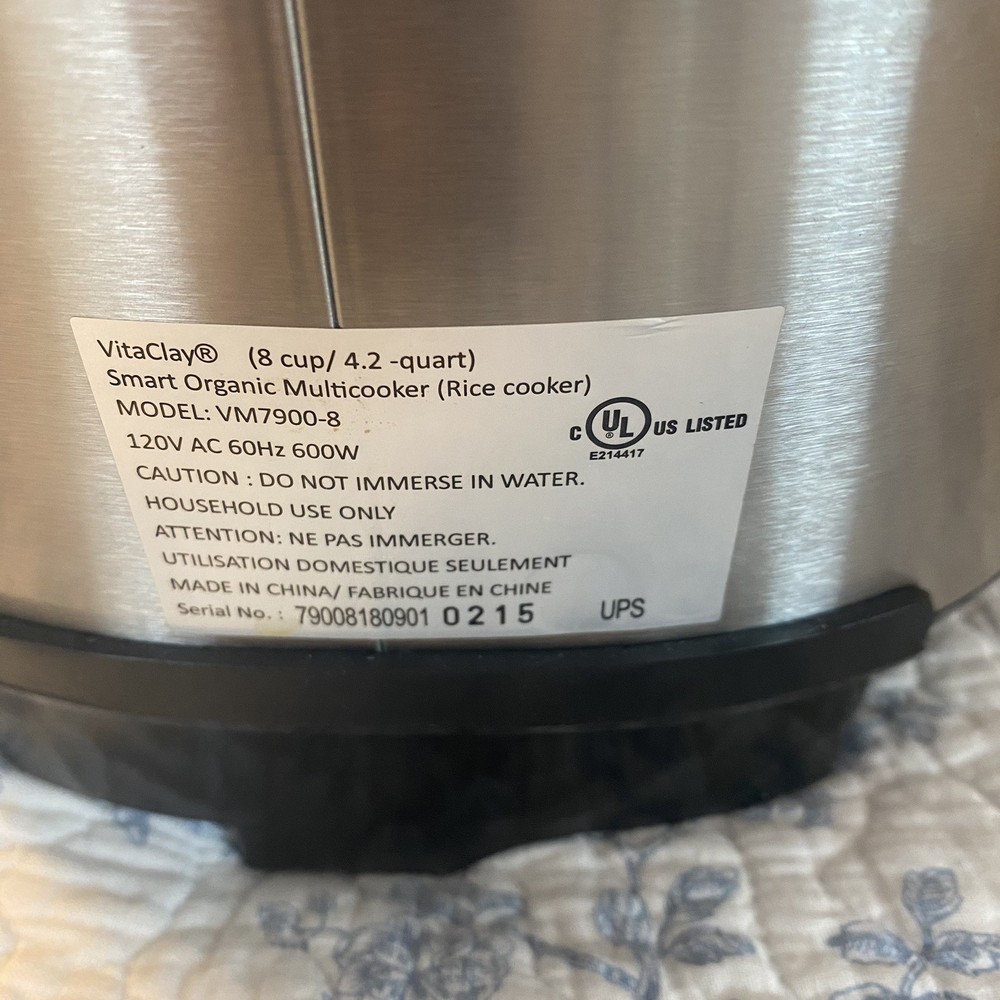VitaClay Smart Organic Multi-Cooker