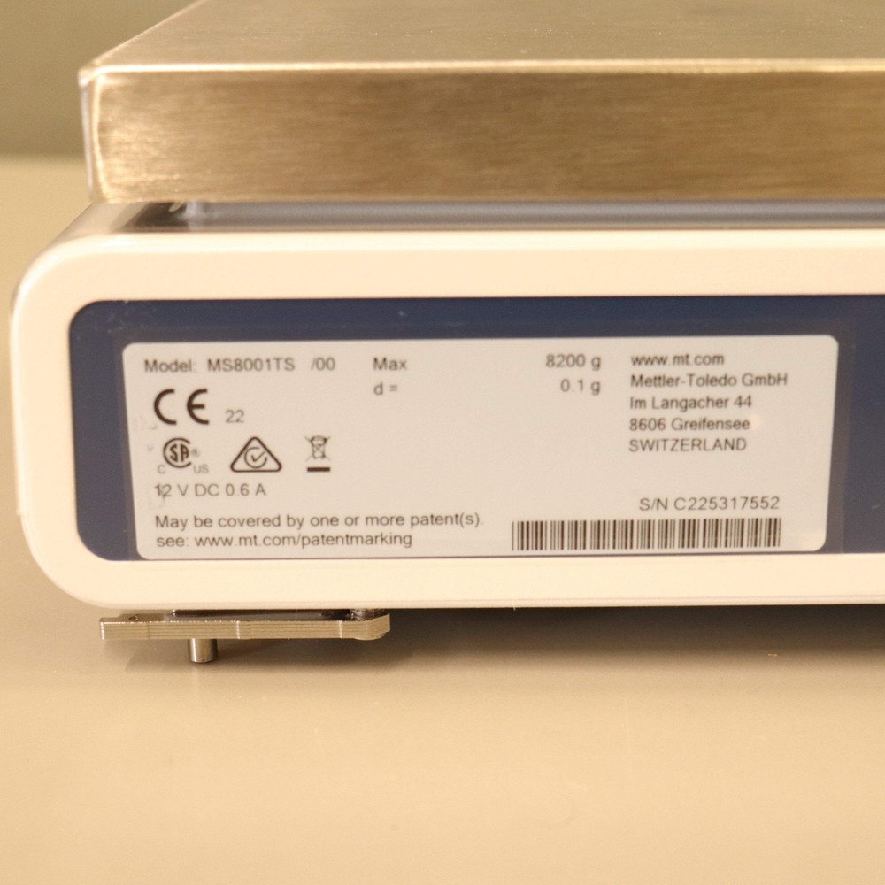 Mettler Toledo Precision Balance MS8001TS/00 100mg Readability