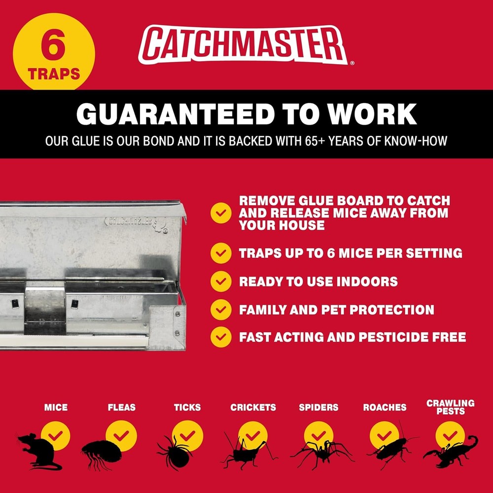 Catchmaster Pro Series Multi-Catch Mini Mouse Trap