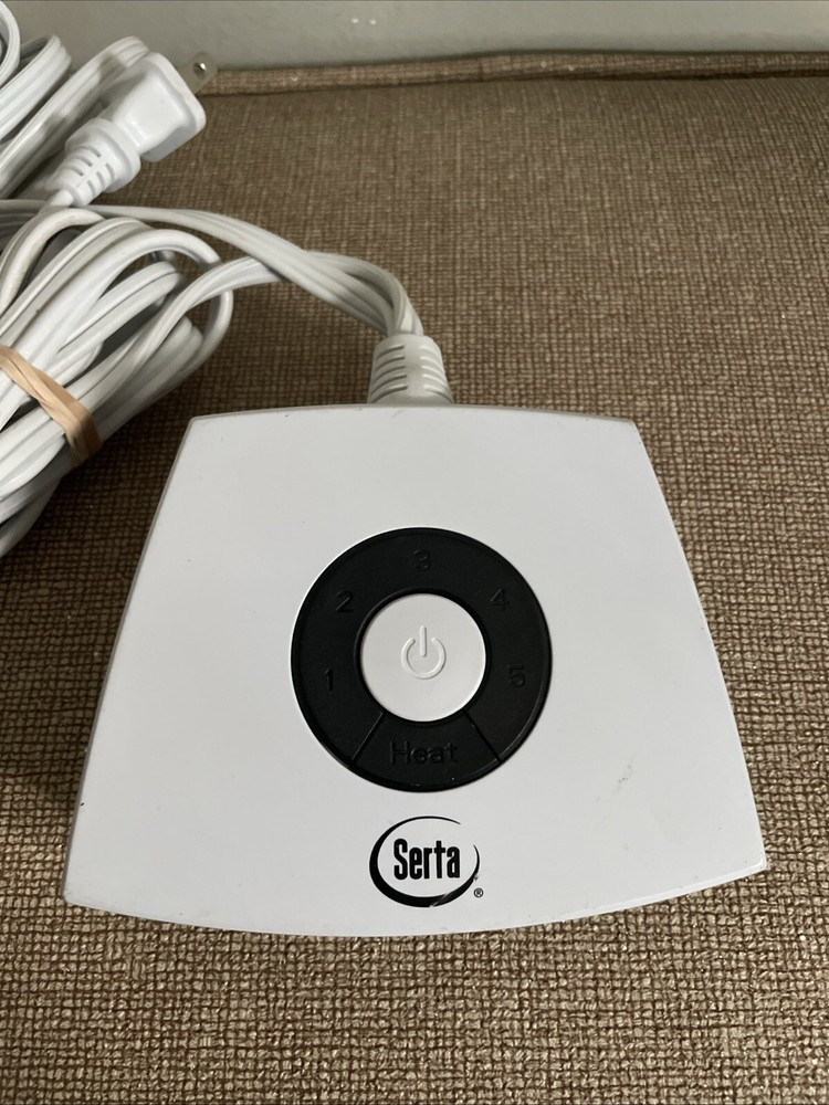 Serta Microplush Electric Heated Blanket Remote Heat Controller PFI-DTE-FB1