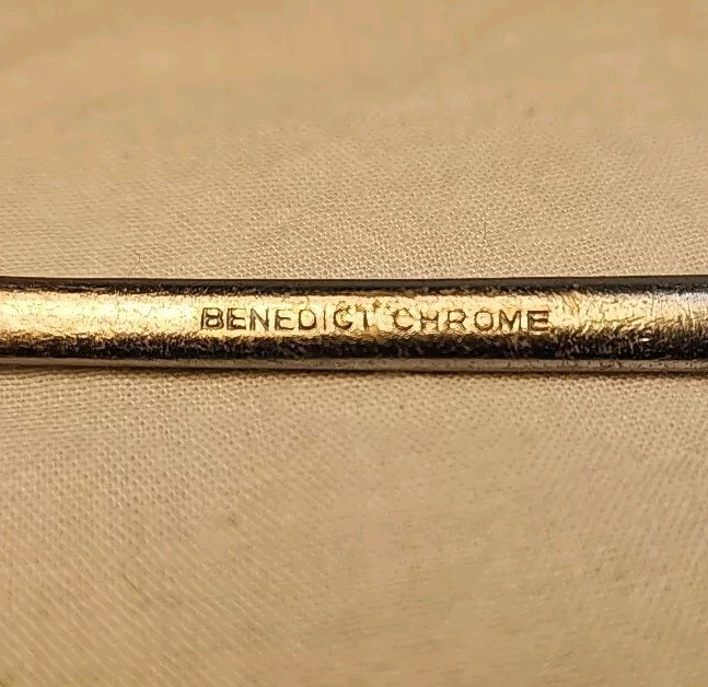 Benidict Chrome VTG Long Handled Tea Spoon