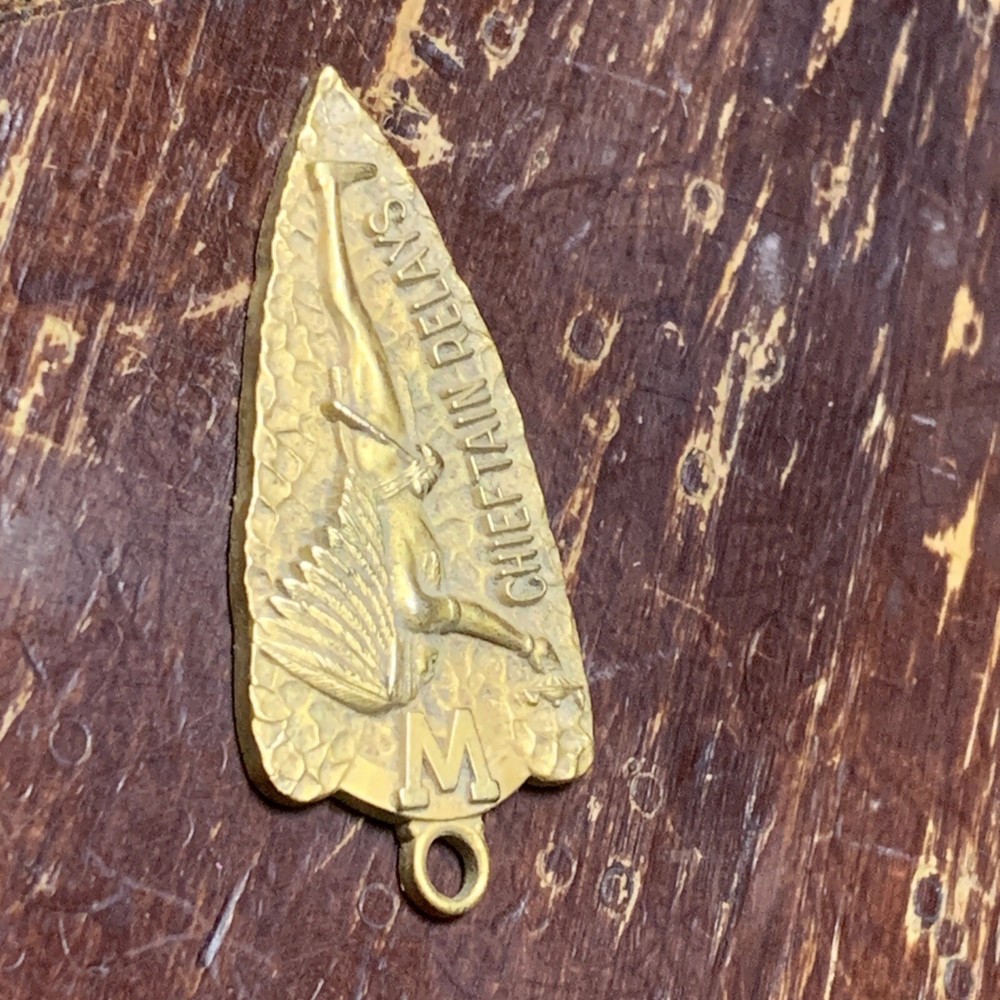 Chieftain Relays Indian Arrowhead Charm Jostens