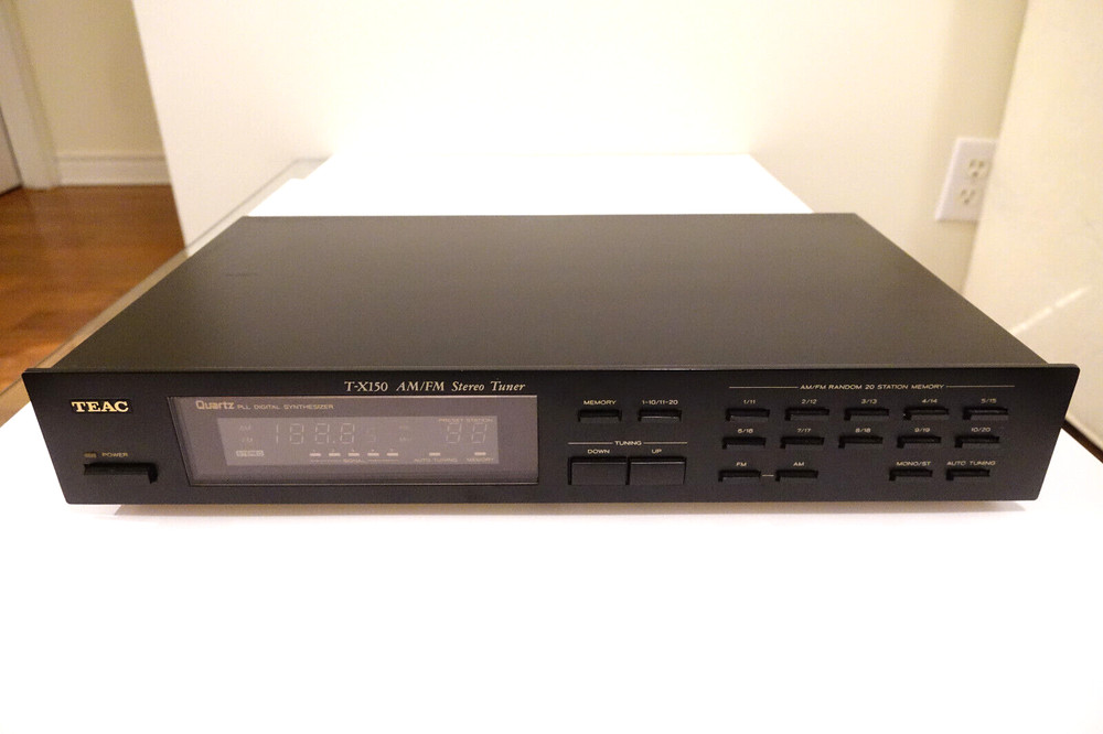 TEAC T-X150 AM/FM Stereo Tuner Tested Working