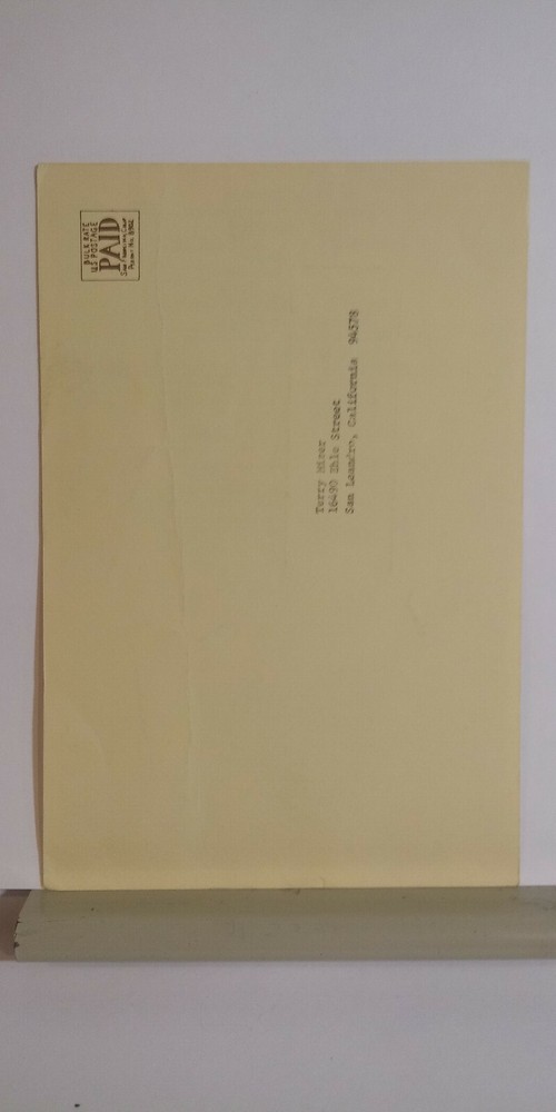 BiLL Graham PreSentS PoStcard Featuring The KinkS DEEp PurpLe