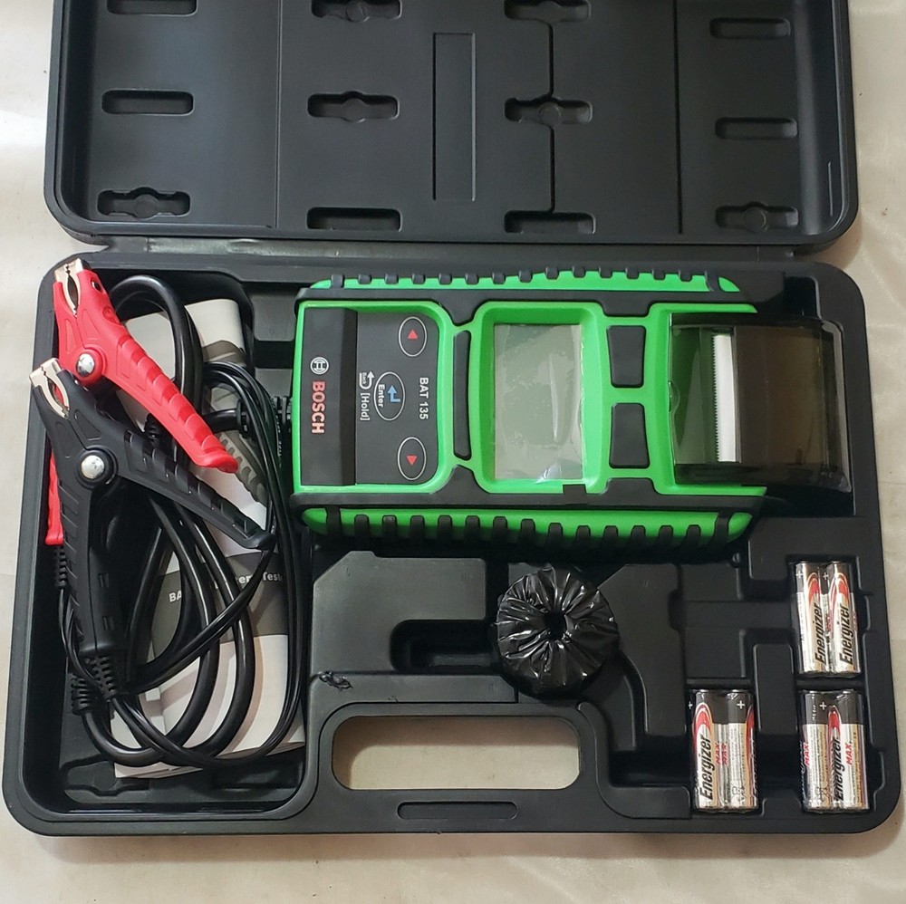 Bosch BAT135 Battery Tester With Integrated Printer