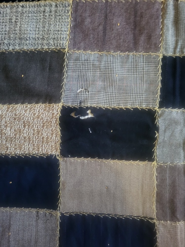 Antique Patchwork Quilt. 1928.